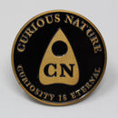 Curious Nature Logo Enamel Pin