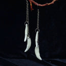 Coyote Teeth Earrings
