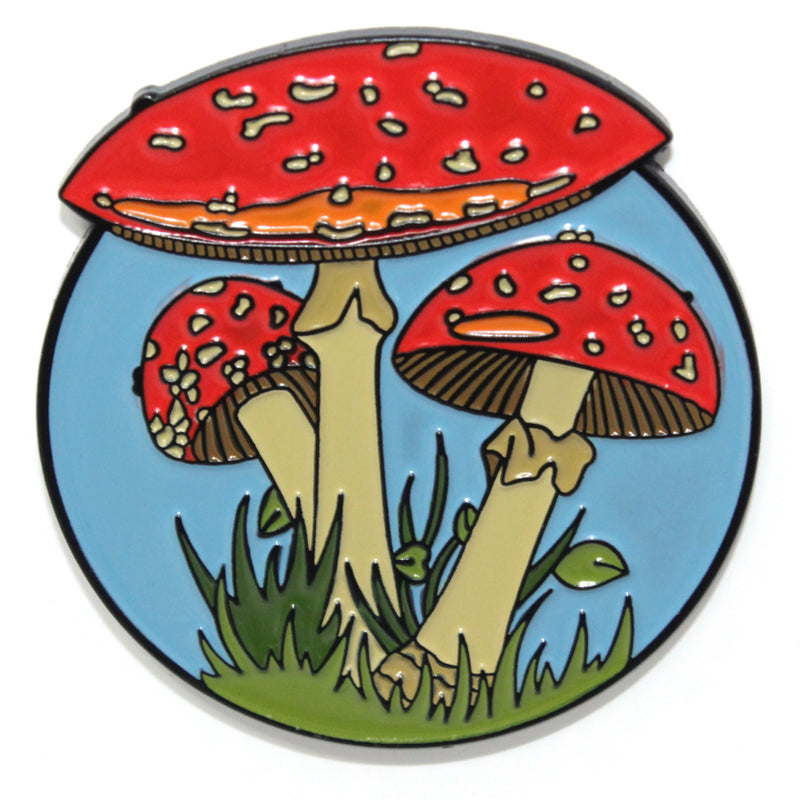 Mushroom Enamel Pin