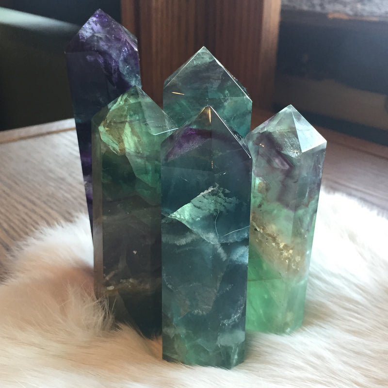 Fluorite Point - Curious Nature