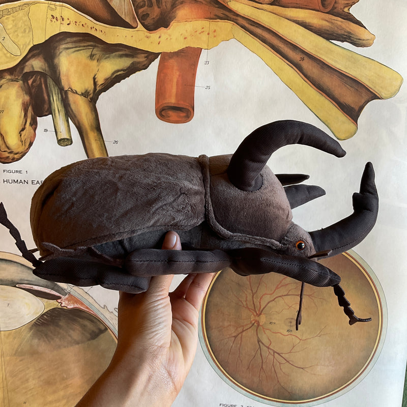 Lifelike Atlas Beetle Plush Toy
