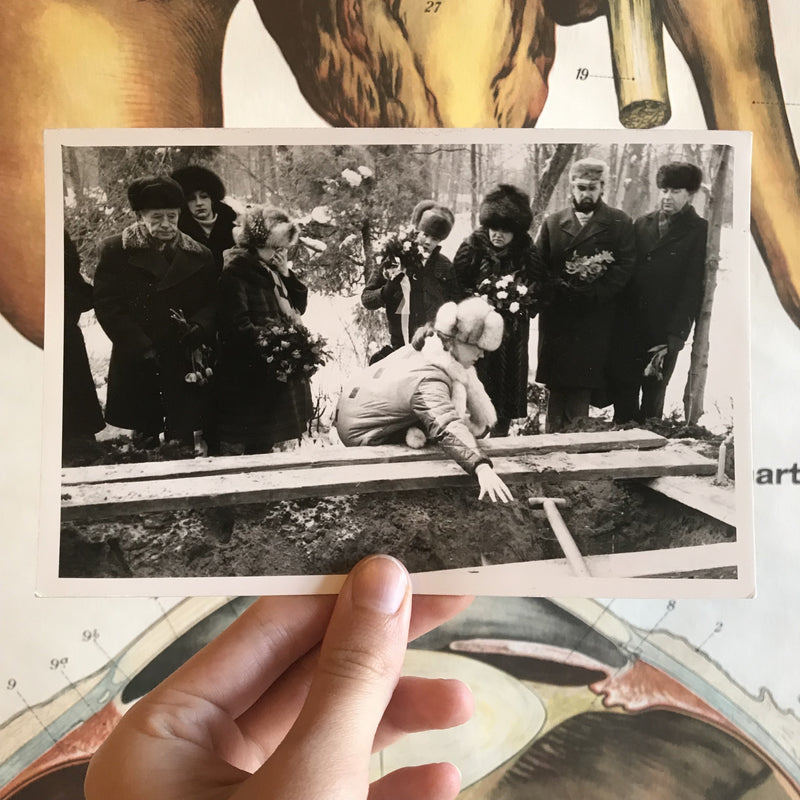 Vintage Funeral Photo Set - Curious Nature