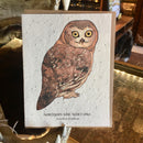 Seed Paper Greeting Card