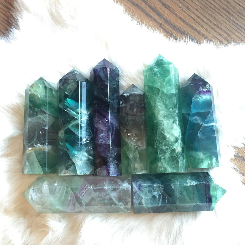 Fluorite Point - Curious Nature
