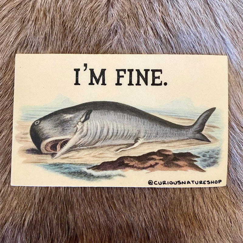 I'm Fine Sticker