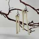Coyote Double Paw Bone Earrings