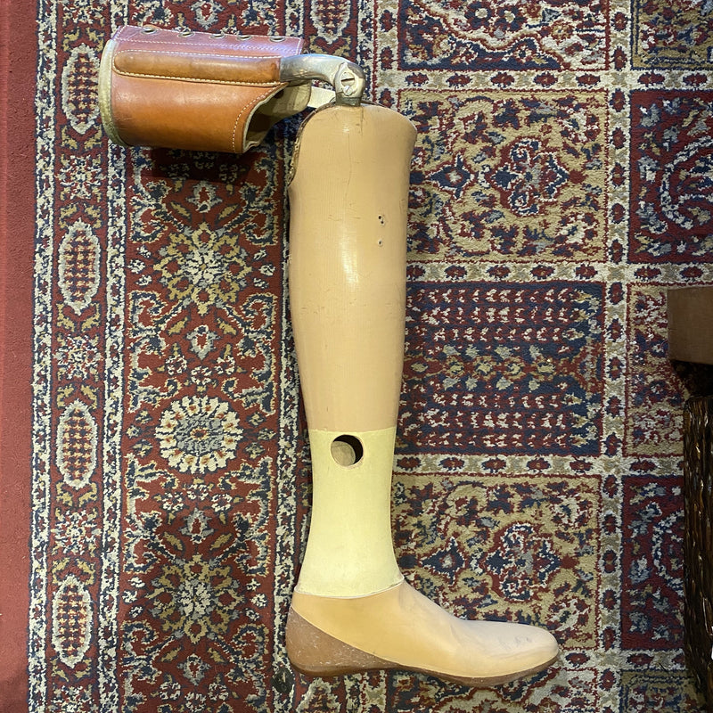 Antique Prosthetic Man’s Leg - Curious Nature