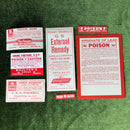 Vintage Poison Label