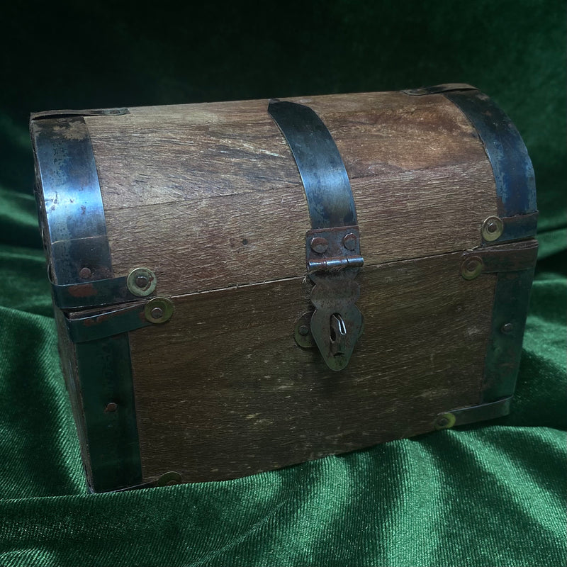 Rustic Wooden Treasure Chest