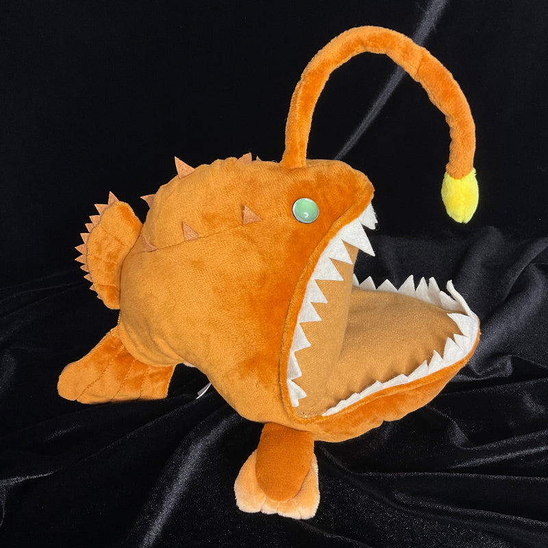 Lifelike Anglerfish Plush Toy