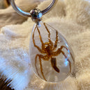 Spider Tear Drop Keychain