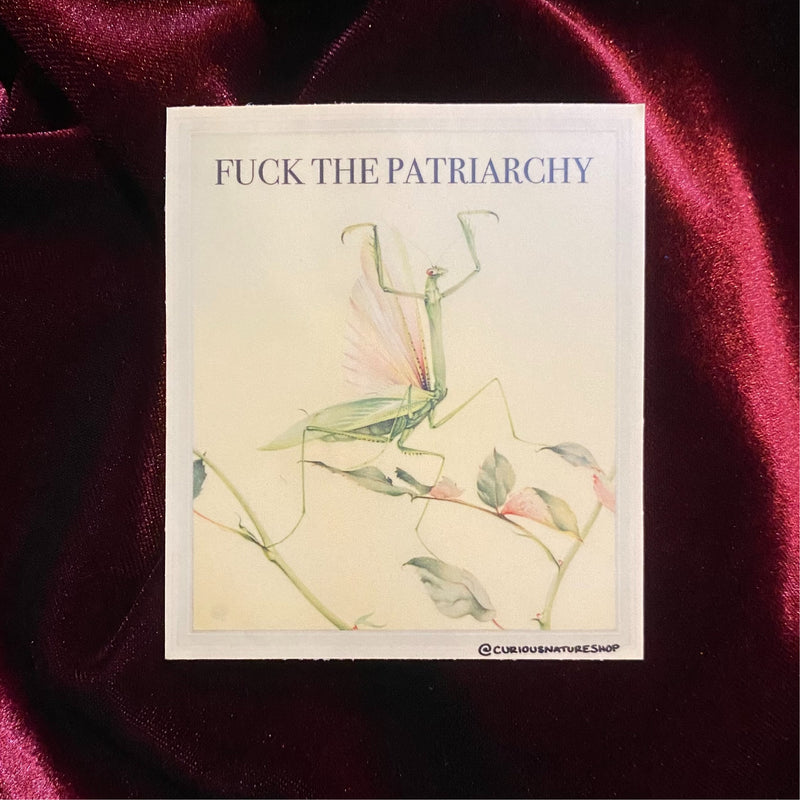 Fuck the Patriarchy Sticker