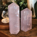 Rose Quartz Obelisk - Curious Nature