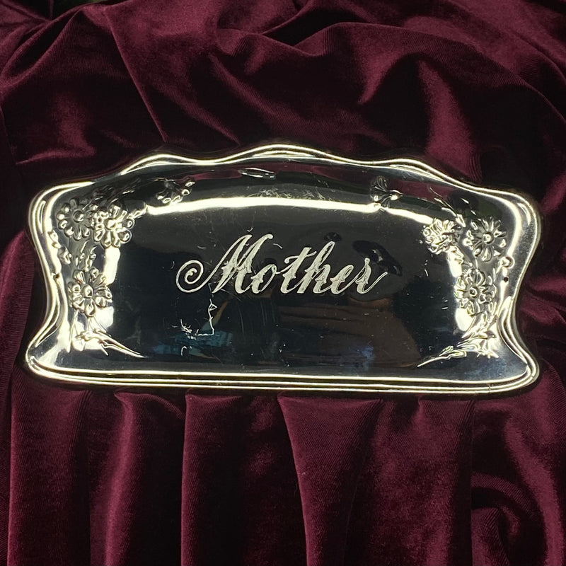 "Mother" Casket Plate