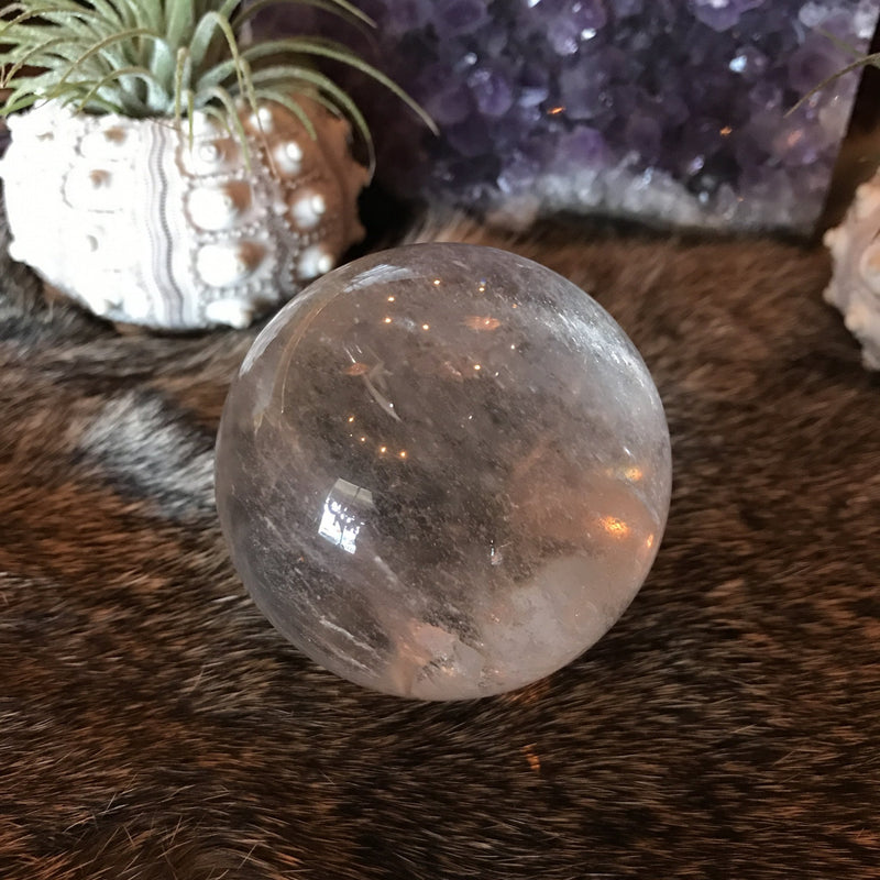 Quartz Crystal Sphere - Curious Nature