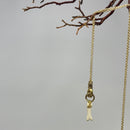 Hand and Hoop Necklace